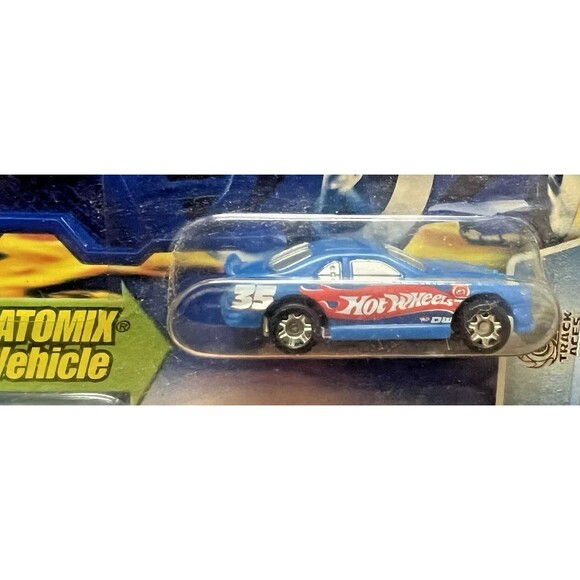 2003 Hot Wheels ~TRACK ACES 8/10~ Buick Wildcat Col. #173 (With Atomix) Gold 3Sp - Picture 3 of 8